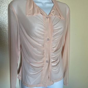 Sheer blouse